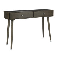 OSP Home Furnishings CUP07-GRY Cupertino Console Table in Grey Legs Only.